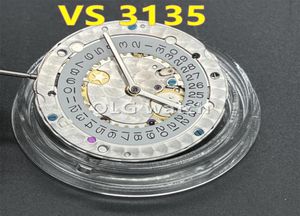 Комплекты для ремонта инструментов Dandong VSF Super 3135 Автоматическое механическое движение Blue Balance Wheel Watch Vs обеспечивают собранные часы 1168928948