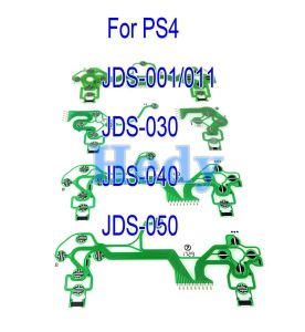Hoparlörler 100pcs İletken Film Tuş Takımı Flex Kablo PCB Düğmeleri Şerit Devre Kart PS4 4 Pro Slim JDM JDS 001/011/030/040/050