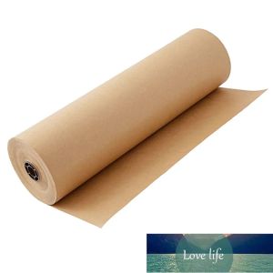 Инструменты ремесло 30 метров Brown Kraft Curting Paper Roll для свадебной вечеринки по случаю дня рождения подарки посылка упаковочные материалы художественные материалы