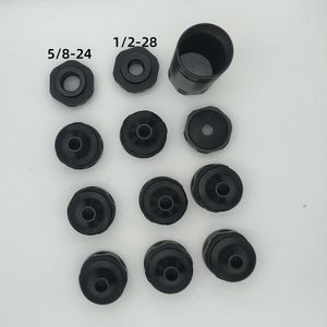 1.375x24tpi l8 tum d1,5 tum rostfritt stål Blackqpq, inre hål 9mm eller 10,5 mm 1/2-28or5/8-24