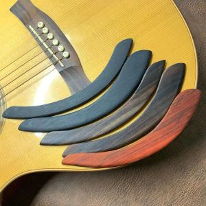 Gitar Redwood/Gül ağacı/abanoz figürlü gitar kolu dinlenme ahşap kendi kendine uygun akustik gitar parçaları müzik enstrümanı aksesuarı