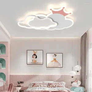 Tavan Işıkları Bulut Işık Taç Yatak Odası Oturma Odası Lambası Çocuklar Modern Ev Dekoru Mutfak Zarar Led Armatürleri Hücre için