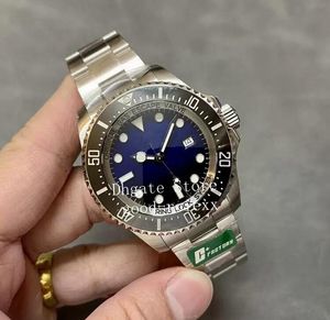 44mm Uhren für Männer automatisch Cal.3235 Watch Men C+ Maker Sea Black Blue 904L Stahl Keramik Dive Sport ETA Crystal CF Bewohner 126660 Armbanduhr