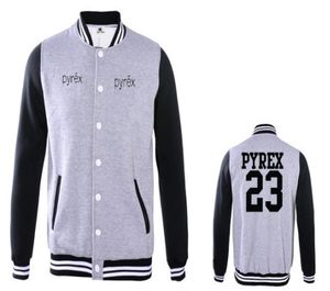 Pyrex Vision Stars 23 Gacche da baseball Felpate suda i cappotti hip hop uomo marca di moda marca abito maschio abbigliamento 8422967