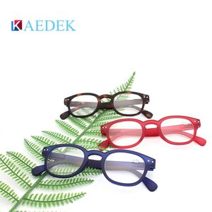 Kaedek Trend Color Halces Retro Europe Style Quality Men Men Women Eye с Flex Lesebrillen 240408