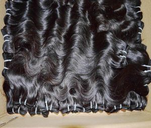 Mutlu zaman ucuz işlenmiş örgüler 20pcslot vücut dalgası perulu insan saç uzantıları güzel demetler love1880042
