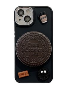 Luxurys Designer Telefon Kılıfı İPhone 15 Pro Max 14 13 12 11 X tarak Kozmetik Ayna Orijinal Tarz Mobil Telefon Kılıfı Biraz Gevşek Süt Bisküvi Flip Ayna