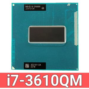 Материнские платы New Core I73610QM i7 3610QM SR0MN 2,3 ГГц Quadcore Castcore Восьмидчатый процессор ноутбука 6M 45W Socket G2 / RPGA988B HM75 HM77