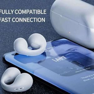 Cep Telefonu Kulaklıklar SG50 Kablosuz Klip Bluetooth Kulaklık Yüksek Tanımlı Ses Kalitesi Yoga Yoga Erkek ve Kadın Spor Kulaklıkları Kulaklıklar YQ240304 2024