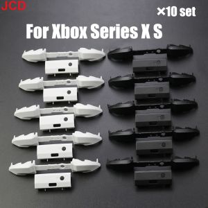 Hoparlörler 10 Set Black White RB LB Xbox Serisi S X Kontrolör Tetikleyici Surround Kılavuzu Kapalı Düğmeler Onarım Parçası