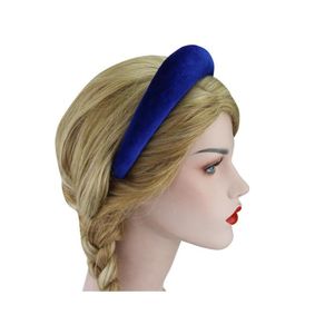 Kalın Velvet Kadın Head Bands Saç Aksesuarları Kafa Band Moda Moda Kenar Giyeri 4403621 için Plastik Saç Bantları