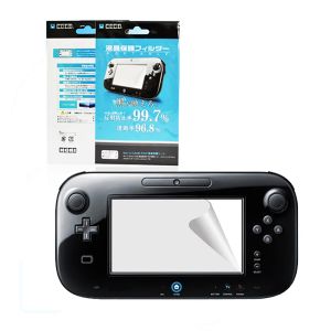 Игроки показывают 3 X Clear Screen Protector LCD защитная пленка обложка для Nintendo Wii U Gamepad Screater Skin