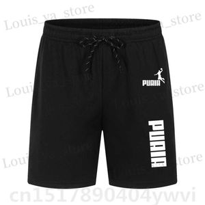 Shorts masculinos shorts de verão homens 2023 nova marca de moda casual Brincável Jogger Beach Sweats Male Plus Size Clothing T240419