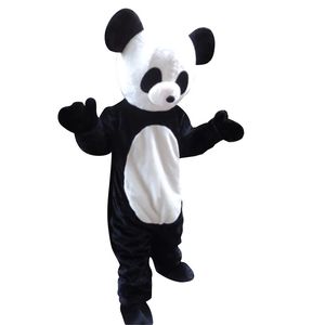 2024 Yüksek Kaliteli Panda Maskot Kostüm Anime Kostüm Noel Cadılar Bayramı Reklam Partisi Ücretsiz Shpping