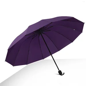 Зонтики складывают солнце и дождь зонтичный ветер Портативная блокировка для ходьбы поход