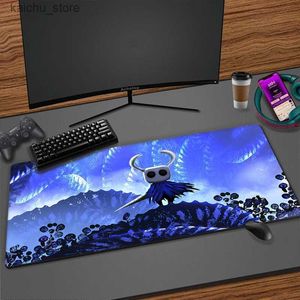 Mouse Pads Bilek Dinler Büyük Mouse Pad Hollow Knight Oyun PC Oyuncu 90x40cm XXL Oyun Aksesuarları Varmilo Klavye Bilgisayar Mousepad CSGO DOTA Masa Mat Y240419