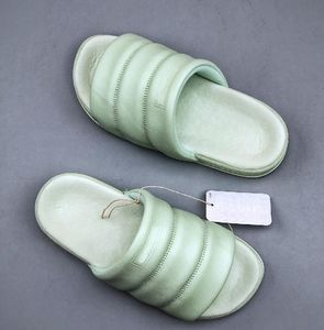 Tasarımcı Ayakkabı Macarone Ekmek Spor ayakkabıları ve terlikleri Yumuşak deri bellek sünger malzeme terlikleri