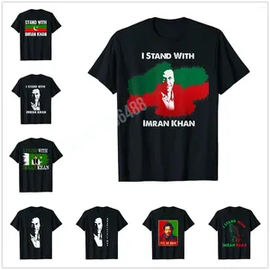 Magliette da uomo più design Presidente pakistano Imran khan sperare t-shirt dono politico per uomini camicia da donna tops cotone