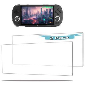 Игроки 2PCS/SET Tremed Glass Protector Crystal Film для Trimui Smart Pro Handheld Game Console 5 -дюймовый ретро -ретро.