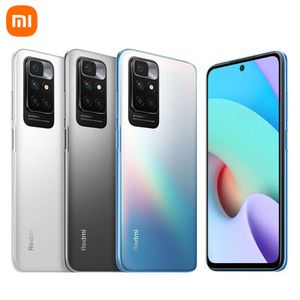 Xiaomi Новое прибытие Redmi 10 Смартфон 64 128 ГБ 50-мегапиксельной камеры Двойной SIM-sim Li-Po 5000 мАч аккумулятор Miui 12.5 Redmi 10 Мобильный телефон