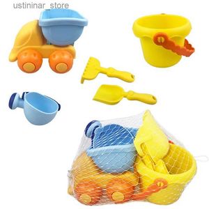 Sandspiele Wasser lustige Kinder Sommerspielzeug mit niedlichen Tiermodell in Seaside Strandspielzeug Gummi -Sandformwerkzeuge Sets Baby Bad Spielzeug Schwimmspielzeug L416