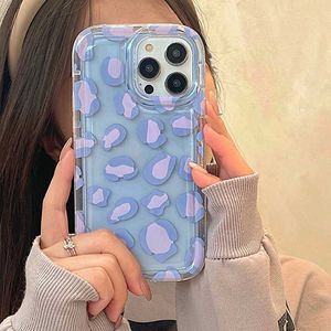 Cep Telefonu Kılıfları Xiaomi için uygun 13 CASE MI 12T 11 Lite 5G NE Leopar Deseni Redmi için Uygun 10 10s 9 9s 11s Not 12 Pro 4G Poco F5 X3 NFC Kapak J240418