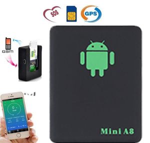 Mini Global GPS Tracker Mini A8 A8 GSMGPRSGPS Device Device Device Track Quad Band Sound Control Sos для детей Pettc2225140