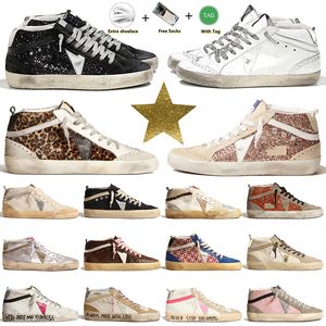 Golden Goose Sneakers Super Star Ball-Star Shoes luxury brand golden goooose og mid star shoes platform trainers designer dirty old loafers nappa leather ball stars super-star