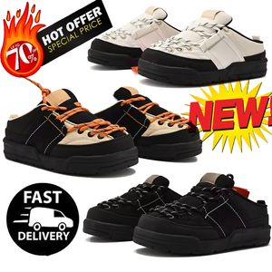Yeni Sandal CRV CAP V2 Sıradan Erkek Kadın Tasarımcı Sandalet Siyah Beyaz Pembe Turuncu Slaytlar Terlik Açık Sıradan Ayakkabı Eğitmenleri Boyut 36-45