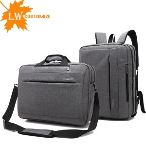 Borteiras Backpack Custom 15.6/17,3 polegadas Multifuncional laptop portátil Nylon Nylon Impressão de viagens à prova d'água Nome do logotipo de impressão