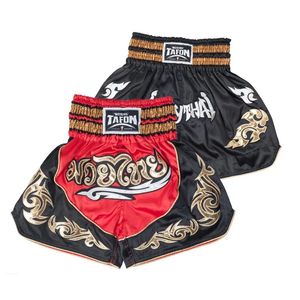 Классические шорты Muay Thai для мужчин женщин в боксах Kickboxing High Grade MMA Fight Clothing Training Trunk 240408