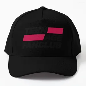 Ball Caps Teenage Fanclub // Tipografik Beyzbol Kapağı Şapka Cosplay Sports Erkek Şapkaları Kadınlar