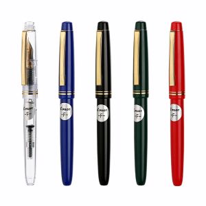Ручки Pilot Fountain Pen 78G+ 22K Gold Original Iridium Gold Nib подходит для чернильных картриджей с поставками Con40 Converter School