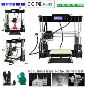 CTC W5 3D -принтер Reprap Prusa i3 DIY MK8 LCD -принтер 3D Drucker Impressora Immprimante Resume Power Pullting490915