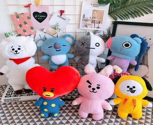 KOUS K Cartoon Celebrity Star Support Plush Toy Toy Backed Doll Rabbit Sheep Koala Dog Heart Horse Peluche Gifts Para fãs Girls 2103049886742