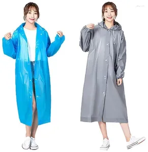 Regenmäntel für Regen Ponchos wasserdichte Männer Frauen erwachsener Touristen Regenmantel mit Haubenausrüstung Trench Coat Windbreaker Mode