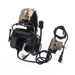 Aksesuarlar Wadsn Airsoft Comtact IV Hybrid, Hear Havacılık Kulaklık Avı Avcılık Askeri Anti Gürültü İletişim Kulaklık