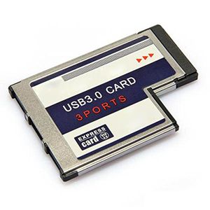 Computer Interface Cards Controllers USB ExpressCard Card Card 3 Port USB3.0 ExpressCards 34 54 мм расширения адаптер DEPLE DELIVE OTAH5