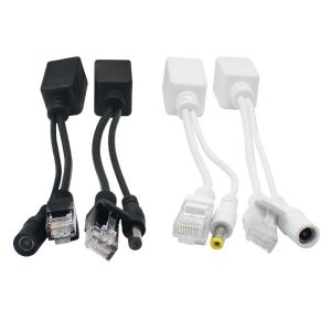 Chargers Poe Kablo Pasif Güç Ethernet Kablosu POE Spealter RJ45 Enjektör Güç Kaynağı Modülü 1248V IP kame için