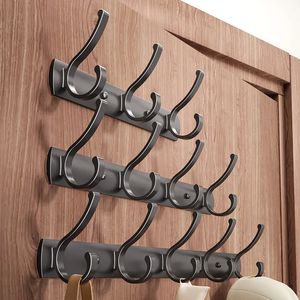 Black White Wall Hook Casat Racks Roupas de sacola de chapéu de chapéu de roupão carregando ganchos vintage para parafusar banheiro pendurado 240407