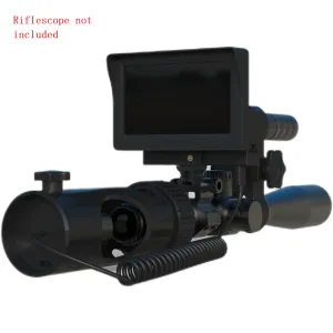 Камеры бесплатно DHL FedEx Night Vision Hunting Camera Megaorei 2 Outdoor Digital IR Optics Video Recorder 4,3 дюйма для прицела для винтовки