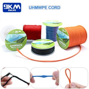 Aksesuarlar 9km Uhmwpe Kordon 0.8 ~ 1.6mm İçi Boş Örgülü Halat Hamak Hammock Tenti Halat Uçurtma Hattı Balıkçılık Kamp Kampı Kamu Yelken Boat 100 ~ 750lb