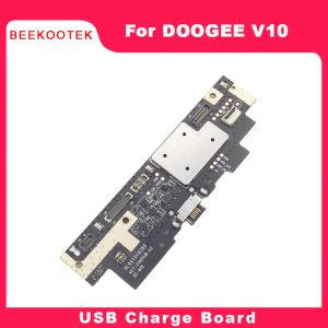 Kontrol Yeni Orijinal Doogee V10 USB Şarj Kartı Şarj Dock Fiş Doogee V10 6.39 inç Akıllı Telefon için Yedek Aksesuarlar