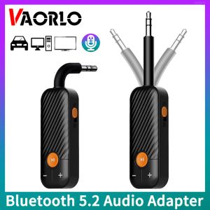 Адаптер Bluetooth Audio Transmitter 3,5 мм Aux с микрофоном стерео портативной мини -беспроводной адаптер для наушников