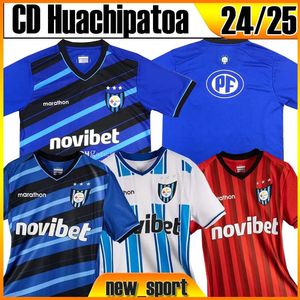 24 25 CD Huachipato Futbol Forması Martinez Magnin Montes 2024 2025 Ev Mavi Kısa Kollu Erkekler S-XXL Futbol Gömlekleri