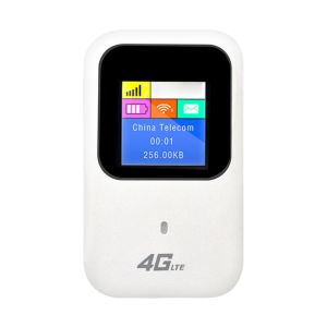 Yönlendiriciler 4G/5G Mobil Wifi Yönlendirici 150Mbps 4G LTE SIM Kart Yuvası Güvenlik Duvarı VPN Taşınabilir Modem LCD Ekran WiFi Hotspot