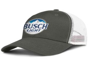 Busch Işık İşareti Erkek ve Kadınlar Ayarlanabilir Kamyoner Meshcap Özel Spor Sevimli Benzersiz Beyzbolhats Busch Hafif Bira Gri Camouflage1262361