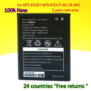 Маршрутизаторы Новая оригинальная батарея для MTC 8723FT MTS 8723 FT 4G Wi -Fi Router Mini 3G LTE Portable Pocket Hotspot SIM -карта Перезаряжается