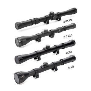 Kapsamlar Av Tüfekleri 37x20 Teleskopik Görüş 37x28 Refleks Ara Tüfek Kapsamı 4x20 4x28 Airsoft Optik manzaraları 11mm Ray Tabancası