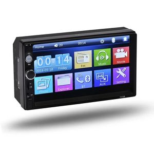 CARLAOER 2 din Car Radio 7" HD Autoradio Multimedia Player 2DIN Touch Screen Auto audio Car Stereo MP5 Bluetooth USB FM Camera
